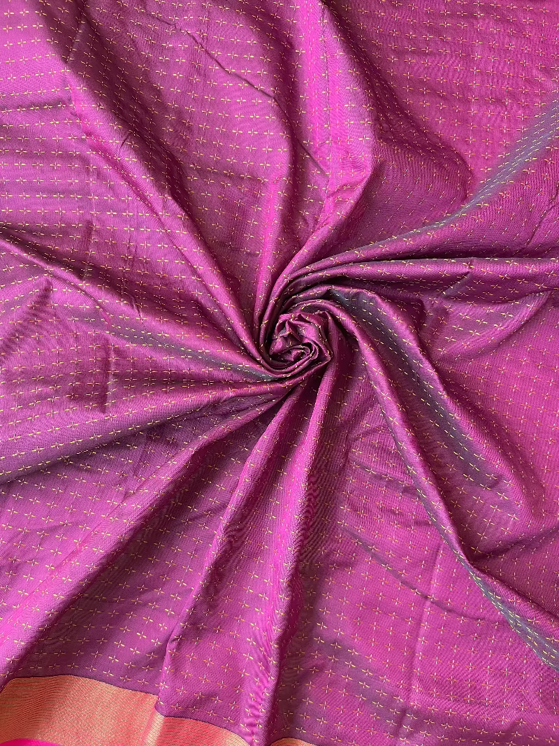 Arani Pattu green saree