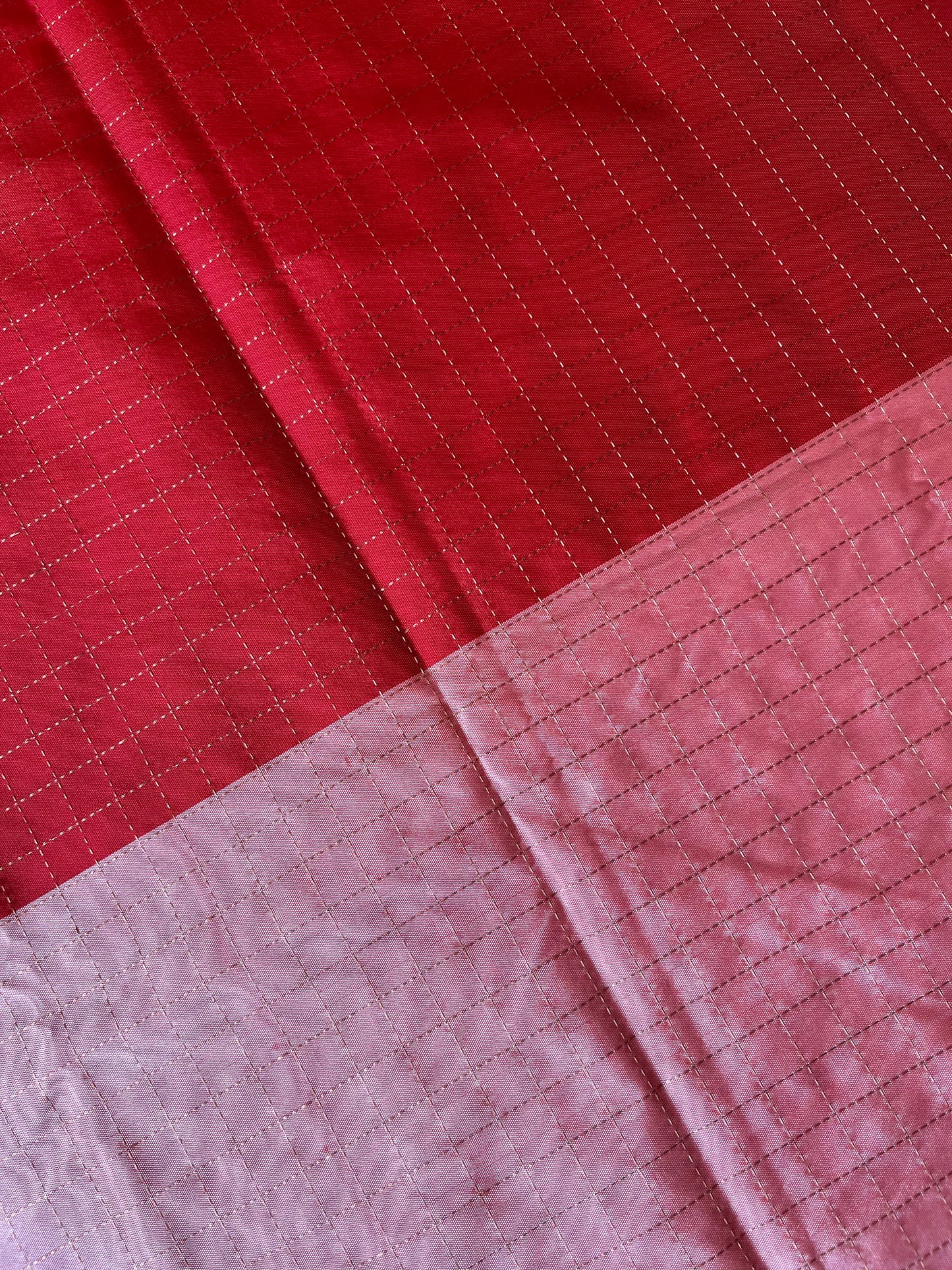 Arani pattu half & half saree