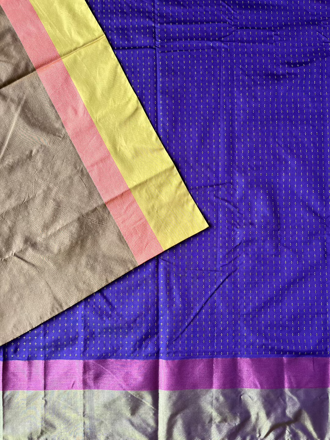 Arani Pattu purple saree