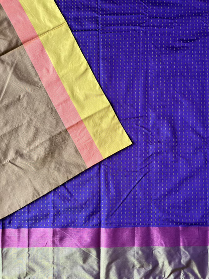 Arani Pattu purple saree