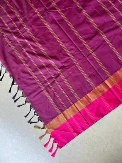Arani Pattu green saree