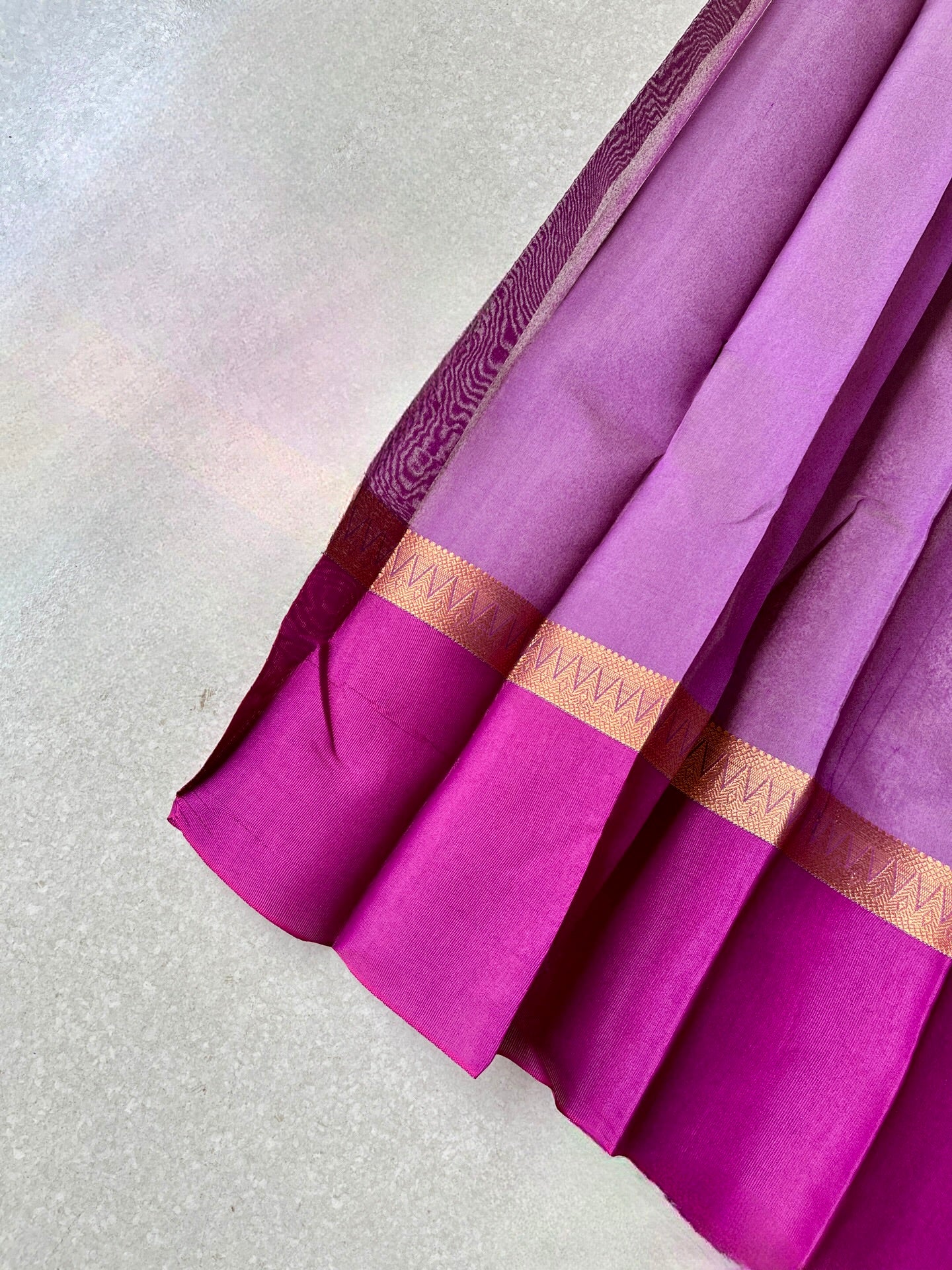 Art silk tissue lemon green saree