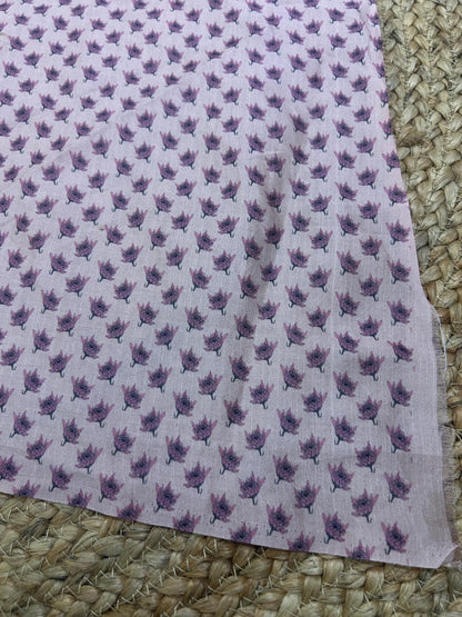Soft Silk Floral Peach Saree with Embroidery